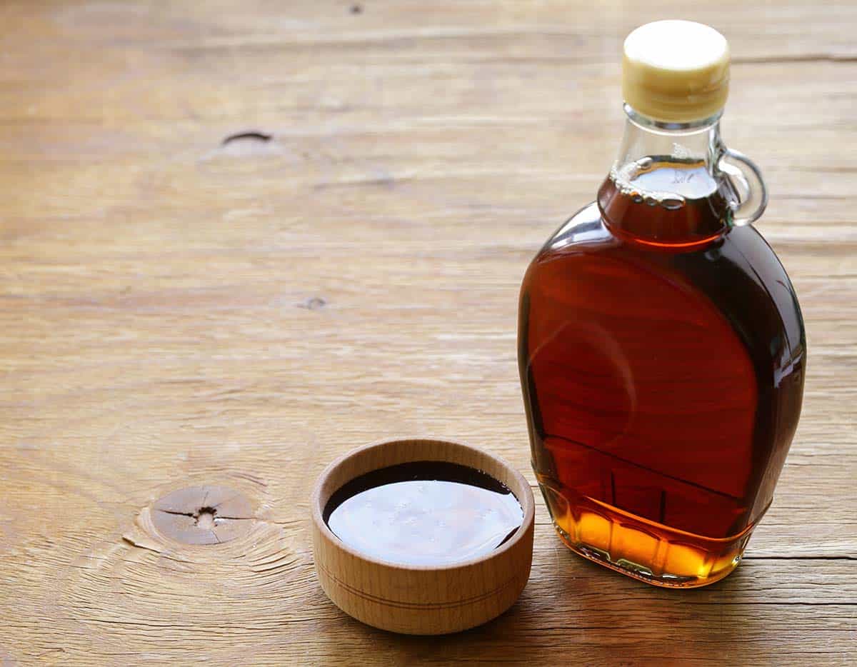Maple Syrup On Countertop