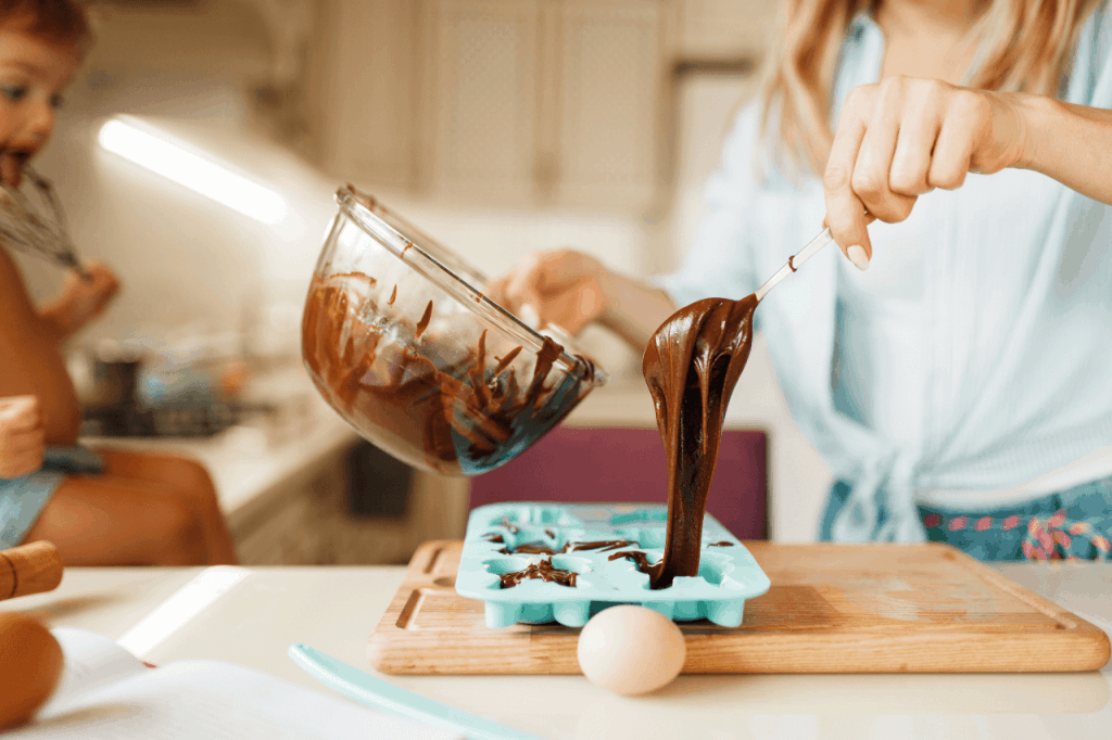 Melt Chocolate With A Double Boiler