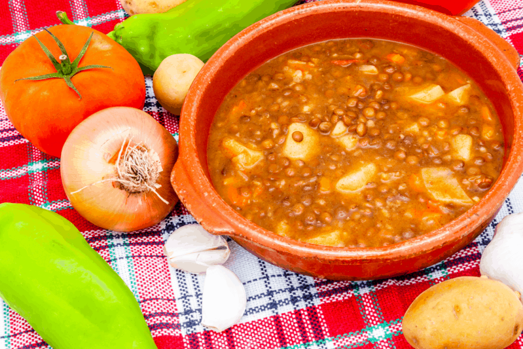 How To Make Lentil Sweet Potato And Pancetta Soup