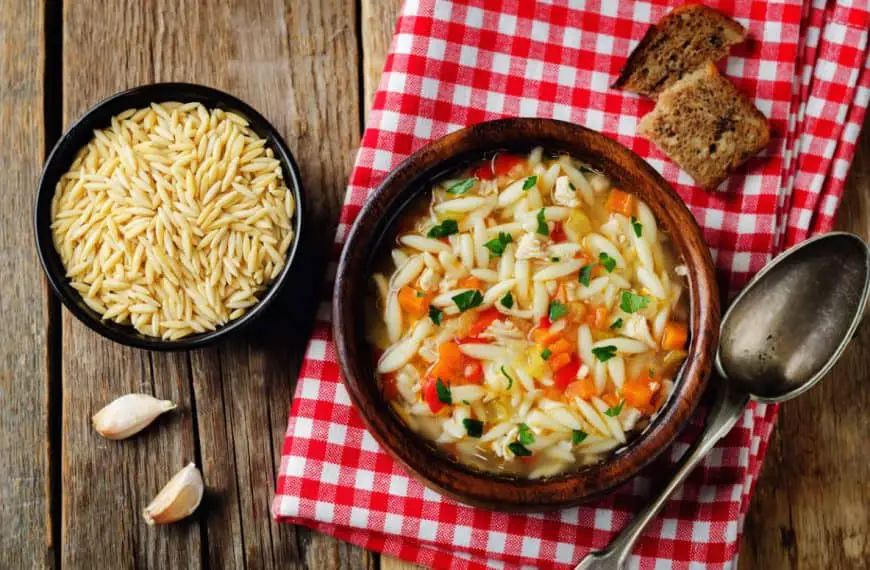 Trisha Yearwood Chicken Orzo Soup Copycat