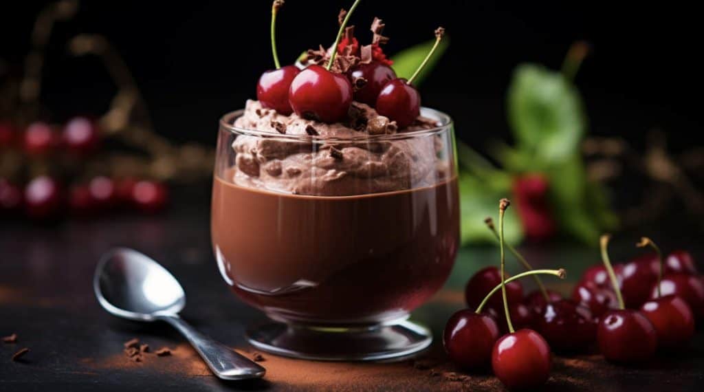 Cherry Chocolate Mousse Recipe