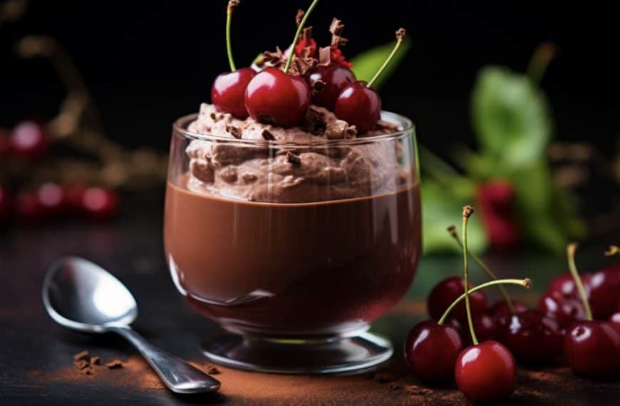 Cherry Chocolate Mousse Recipe