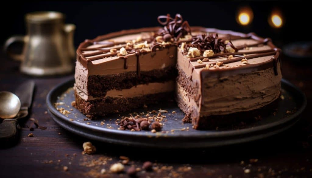 Chocolate Hazelnut Mousse Cake Recipe
