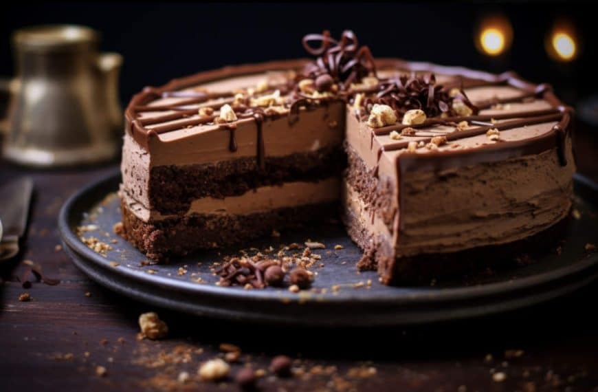 Chocolate Hazelnut Mousse Cake Recipe