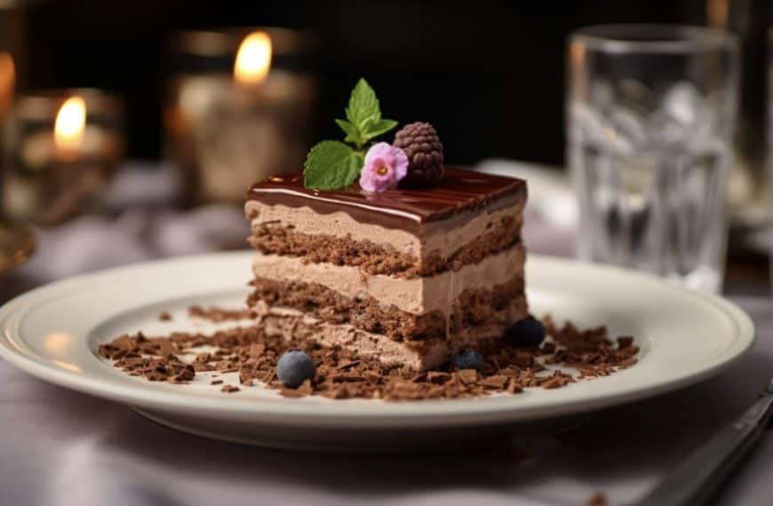 Chocolate Mousse Layer Cake Recipe