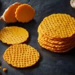 Golden Turmeric Wafer Cookies Featured Image