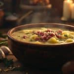 Hearty Potato Soup Recipe With Ham Featured Image
