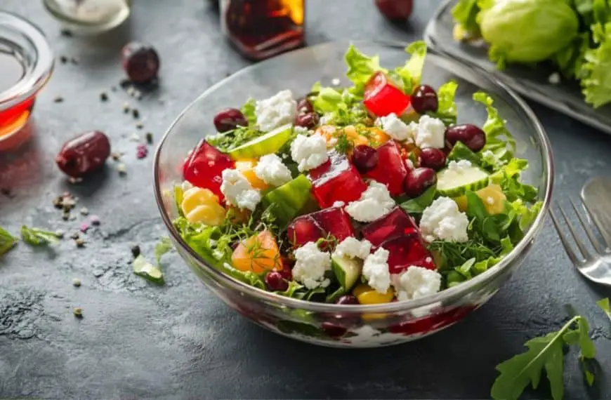 Salad With Jello And Cottage Cheese Recipe Featured Image